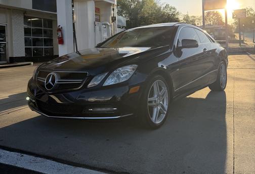 Blue 2012 Mercedes-Benz E-Class E 350