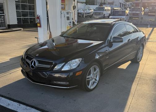 Blue 2012 Mercedes-Benz E-Class E 350