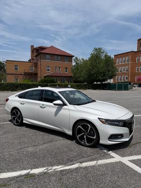 White 2020 Honda Accord Sport 2.0T