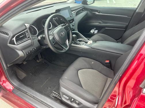 Red 2022 Toyota Camry LE