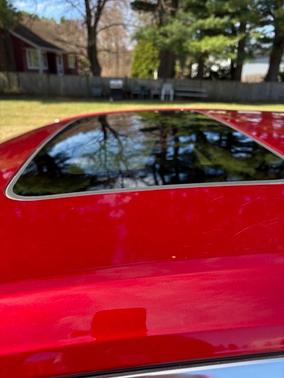 Red 2022 Cadillac CT4 Luxury