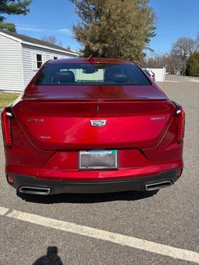 Red 2022 Cadillac CT4 Luxury