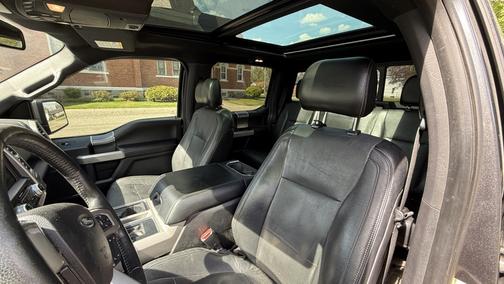 Gray 2015 Ford F-150 Lariat