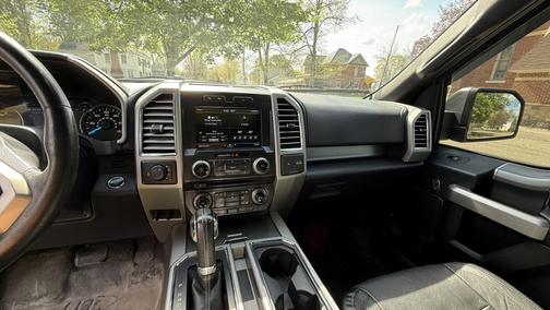 Gray 2015 Ford F-150 Lariat