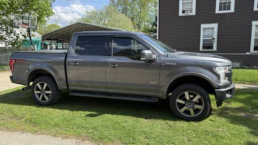Gray 2015 Ford F-150 Lariat