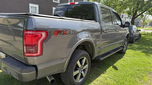 Gray 2015 Ford F-150 Lariat