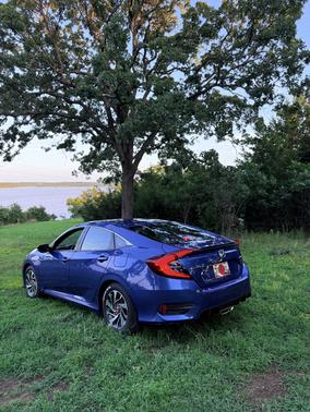 Blue 2020 Honda Civic Sport