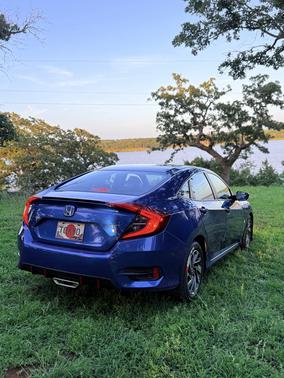 Blue 2020 Honda Civic Sport