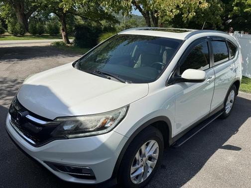 White 2015 Honda CR-V EX-L w/Navigation