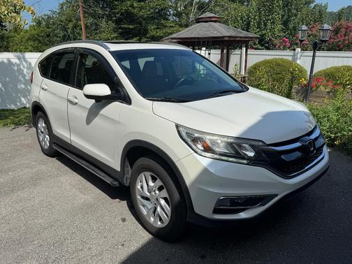 White 2015 Honda CR-V EX-L w/Navigation