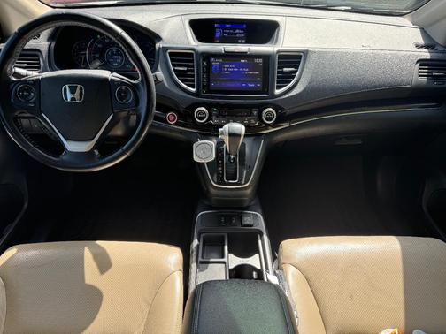 White 2015 Honda CR-V EX-L w/Navigation