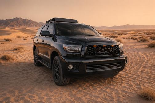 Black 2016 Toyota Sequoia Platinum