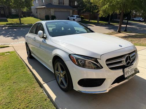 White 2015 Mercedes-Benz C-Class C 400 4MATIC