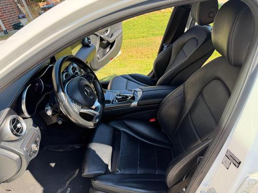 White 2015 Mercedes-Benz C-Class C 400 4MATIC