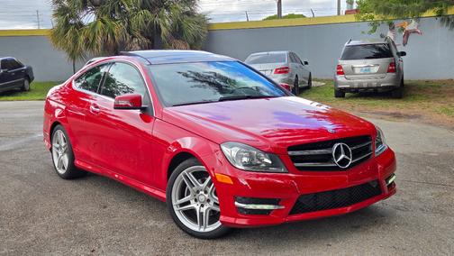Red 2014 Mercedes-Benz C-Class C 250