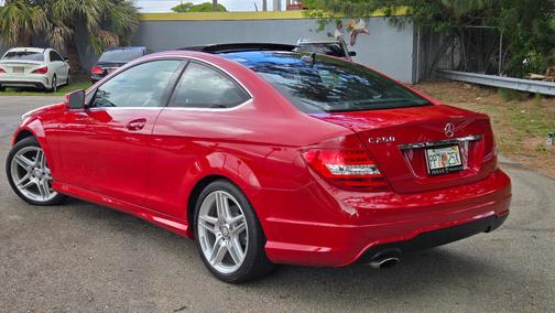 Red 2014 Mercedes-Benz C-Class C 250