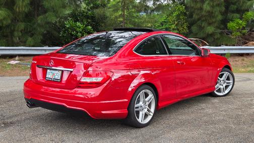 Red 2014 Mercedes-Benz C-Class C 250