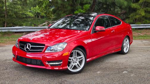 Red 2014 Mercedes-Benz C-Class C 250