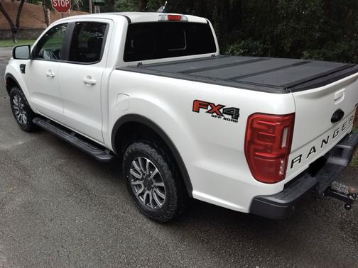 White 2019 Ford Ranger Lariat