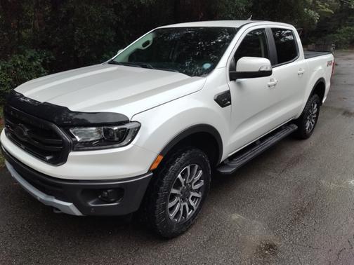 White 2019 Ford Ranger Lariat