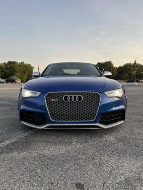 Blue 2014 Audi RS 5 4.2