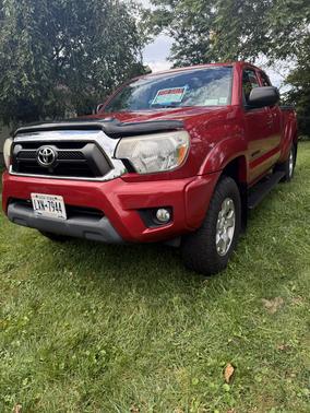 Red 2015 Toyota Tacoma Base
