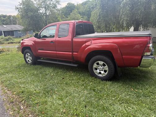 Red 2015 Toyota Tacoma Base