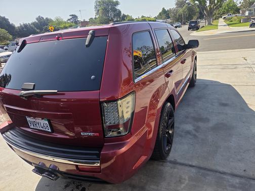 Red 2006 Jeep Grand Cherokee SRT8