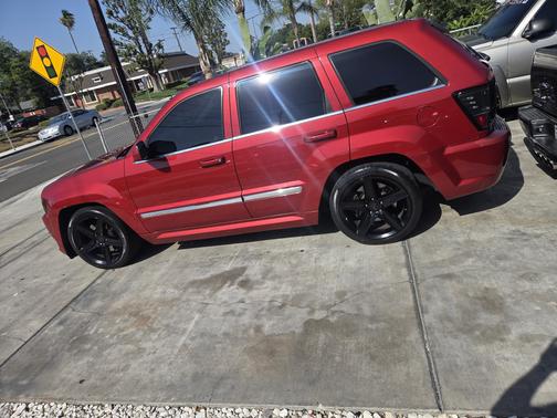 Red 2006 Jeep Grand Cherokee SRT8