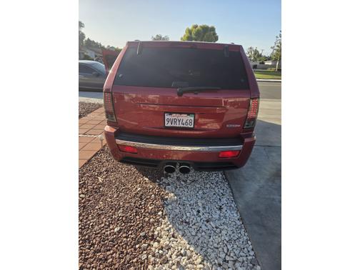 Red 2006 Jeep Grand Cherokee SRT8