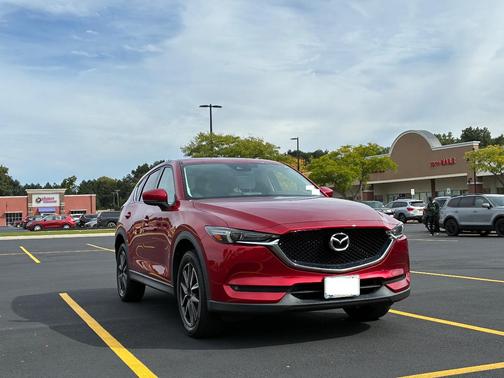 Red 2017 Mazda CX-5 Grand Select