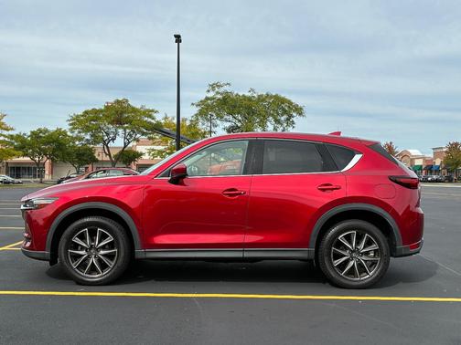 Red 2017 Mazda CX-5 Grand Select