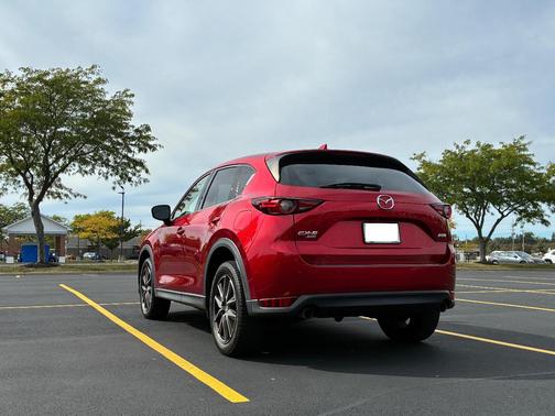 Red 2017 Mazda CX-5 Grand Select