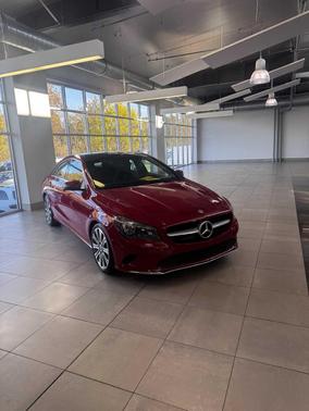 Red 2019 Mercedes-Benz CLA 250 4MATIC