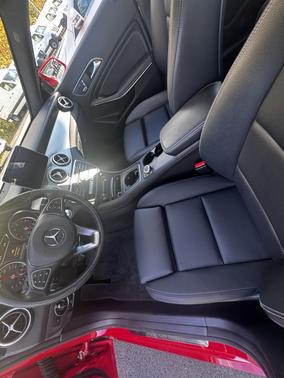 Red 2019 Mercedes-Benz CLA 250 4MATIC