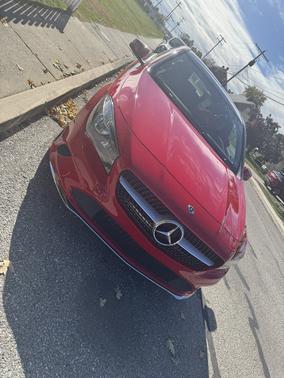 Red 2019 Mercedes-Benz CLA 250 4MATIC
