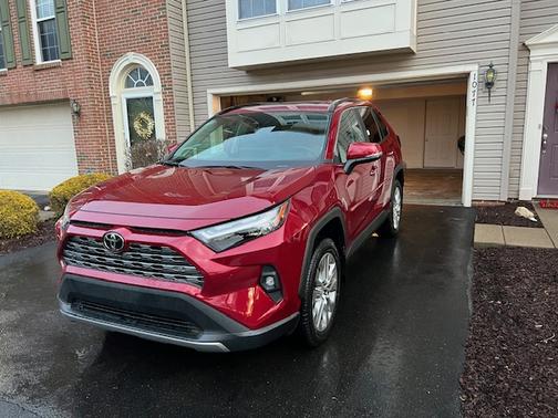 Red 2023 Toyota RAV4 Limited