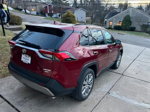 Red 2023 Toyota RAV4 Limited