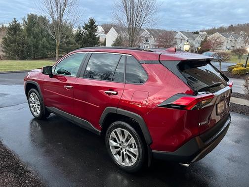 Red 2023 Toyota RAV4 Limited