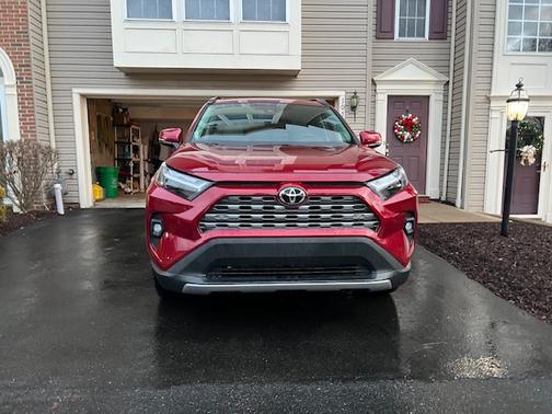Red 2023 Toyota RAV4 Limited