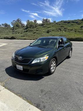 Green 2011 Toyota Camry LE