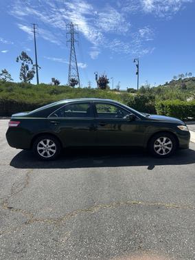 Green 2011 Toyota Camry LE