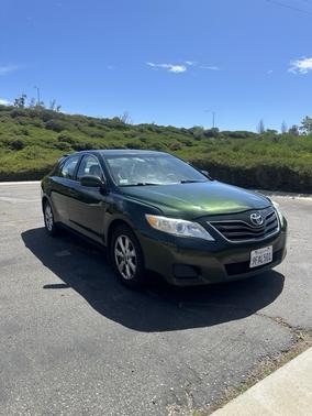 Green 2011 Toyota Camry LE
