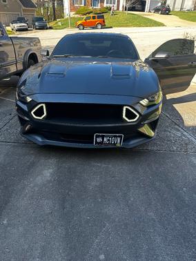 Gray 2018 Ford Mustang GT Premium
