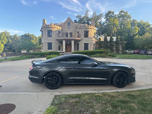 Gray 2018 Ford Mustang GT Premium