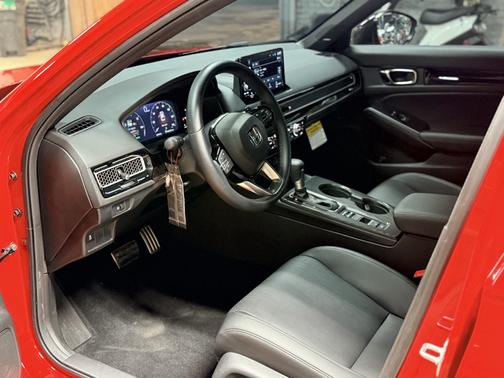 Red 2025 Honda Civic Hybrid Sport Touring