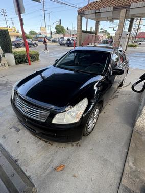 Black 2007 INFINITI G35 Base