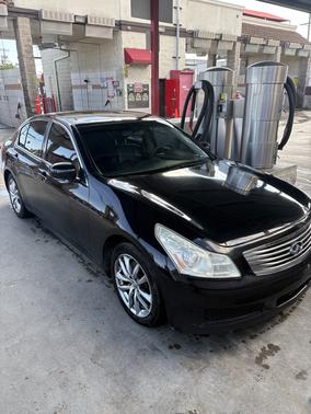 Black 2007 INFINITI G35 Base