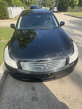 Black 2007 INFINITI G35 Base