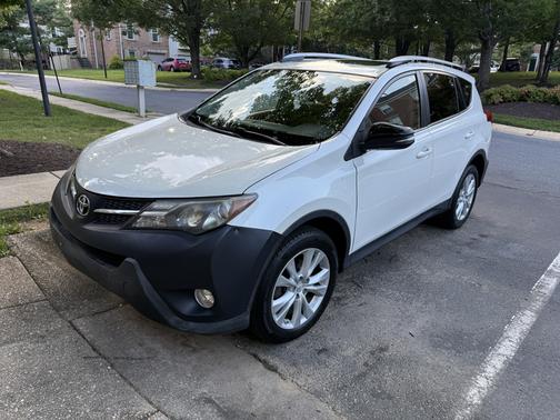 White 2013 Toyota RAV4 Limited